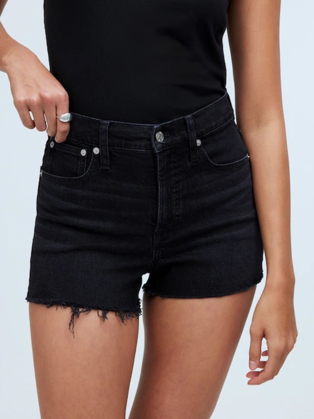 Madewell The Perfect Short in Lunar Wash Size 29 - Picture 13 of 13